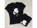 Karl Lagerfeld tričko Face čierne 